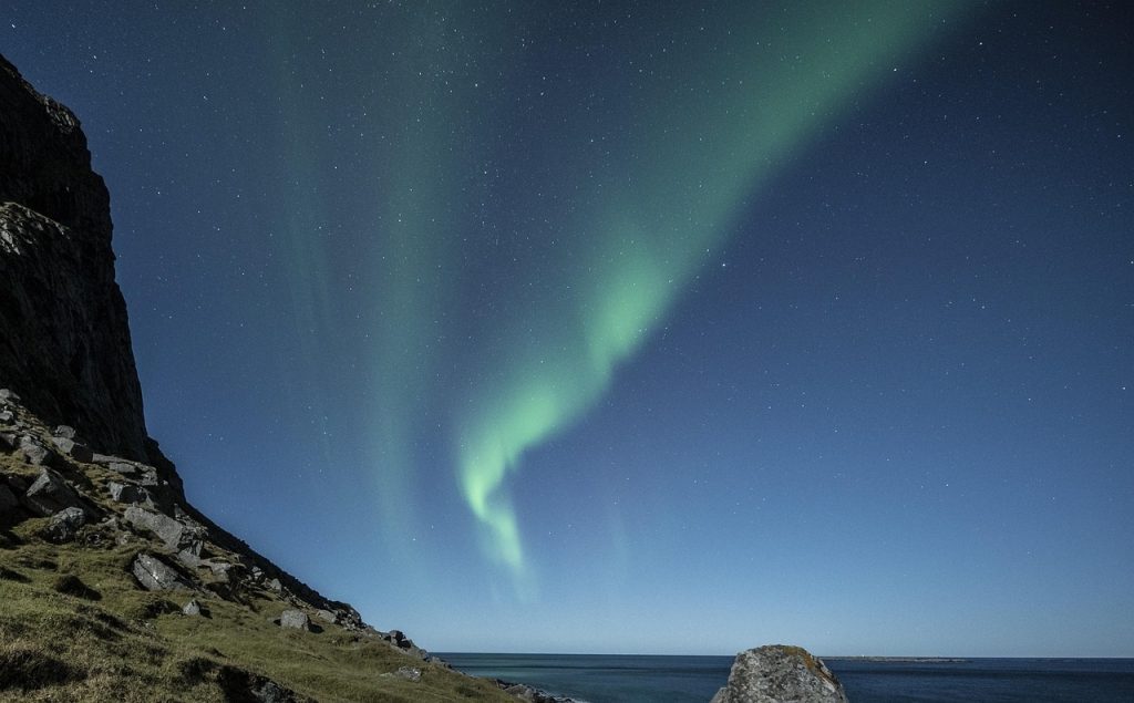 Aurora Boreal En Un Viaje